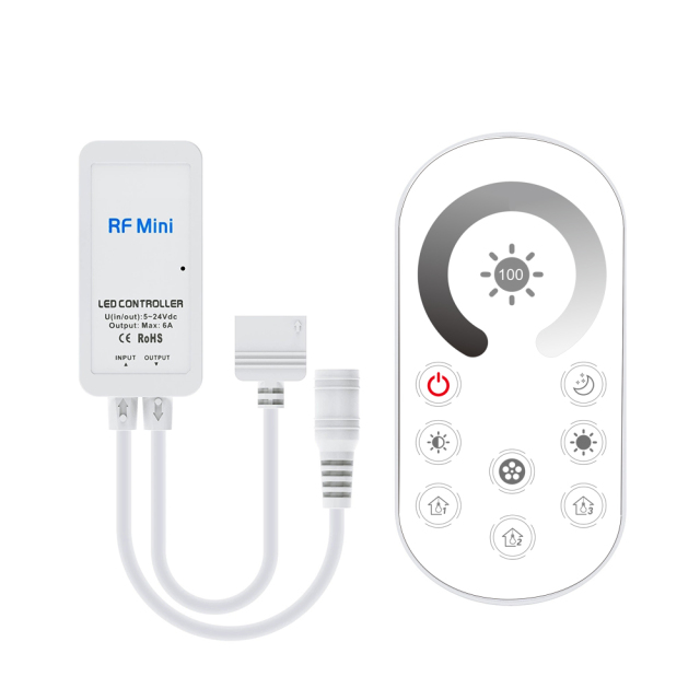 RF Ultrathin full touch RGB(W) LED Controller