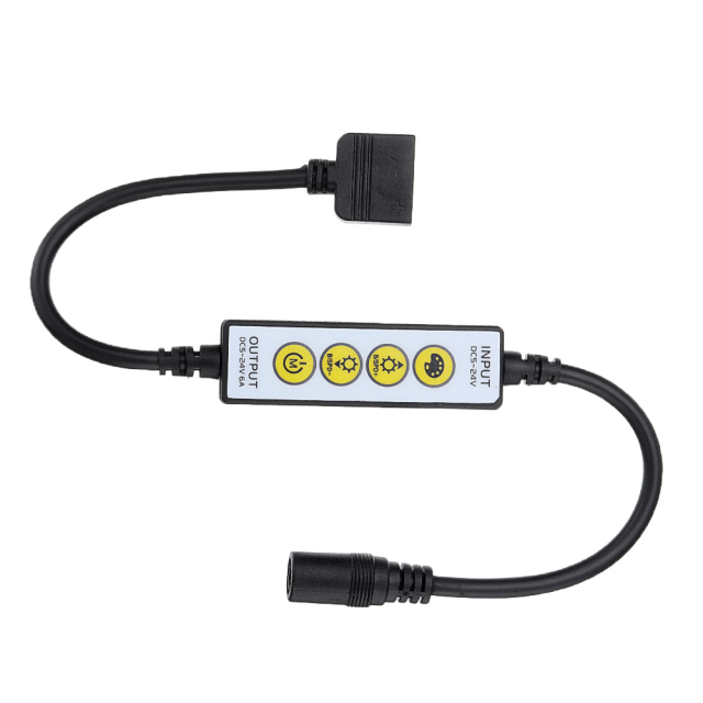 Mini 4keys RGB LED Controller