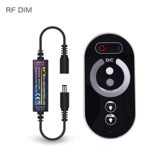 RF full touch remote RGB RGBW LED Controller