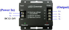 Iron shell RF 11 Keys led dimmer