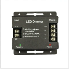 Iron shell RF 11 Keys led dimmer