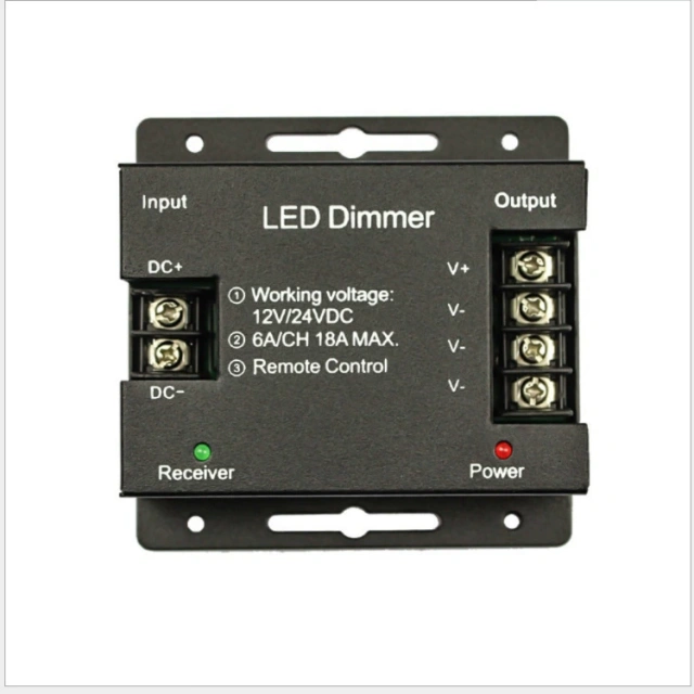 Iron shell RF 11 Keys led dimmer