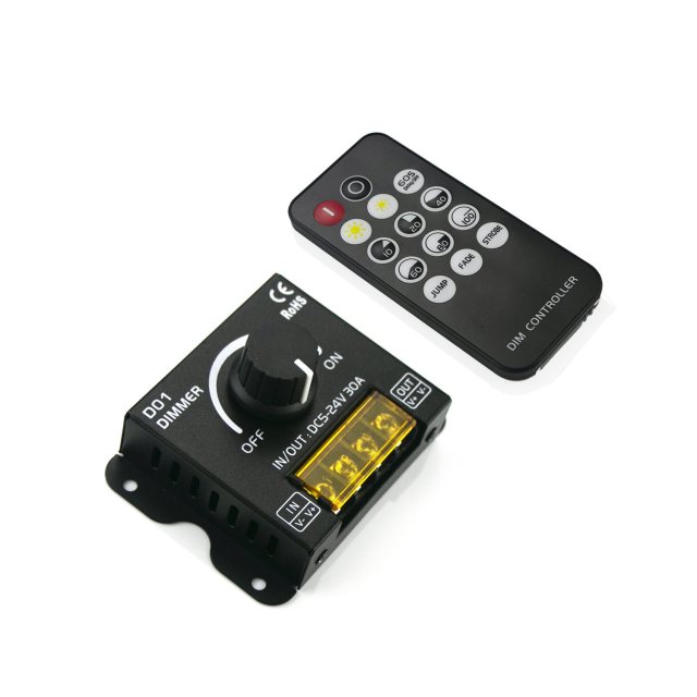 RF 14Keys 30A Knob LED dimmer