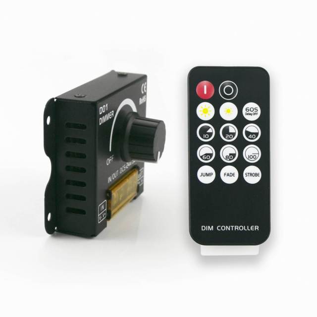 RF 14Keys 30A Knob LED dimmer