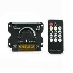 RF 14Keys 30A Knob LED dimmer