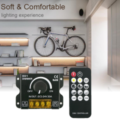 RF 14Keys 30A Knob LED dimmer