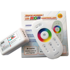 RF 2.4G RGB LED Touch remote controller