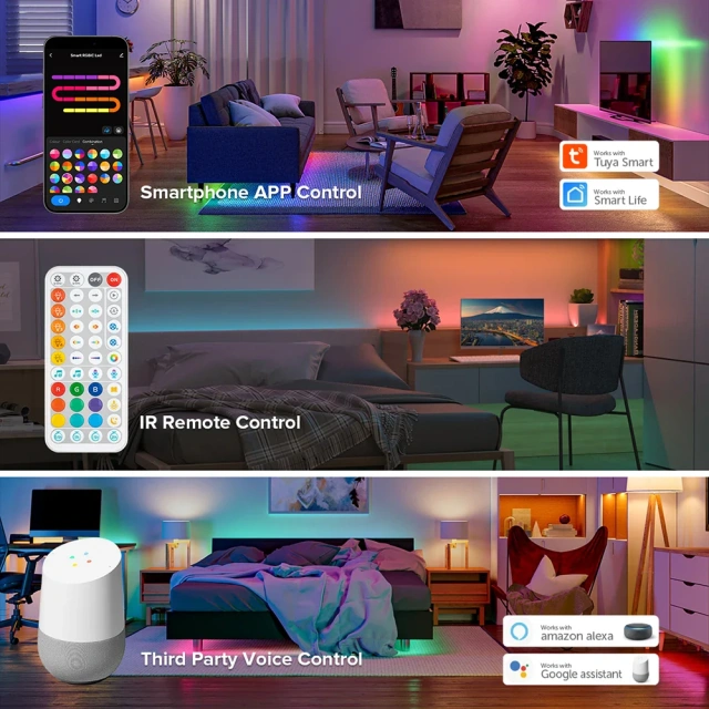 Tuya Wifi Music IR 44 keys SPl controller