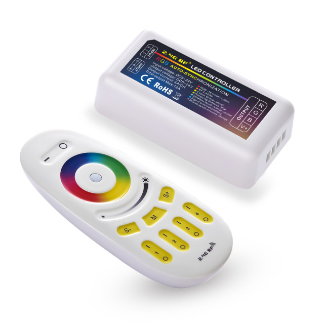 2.4G RF 4 Zone Synchronic RGB LED CONTROLLER
