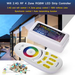 2.4G RF 4 Zone Synchronic RGBW LED CONTROLLER