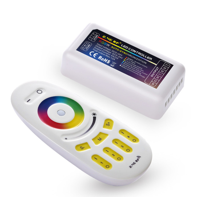 2.4G RF 4 Zone Synchronic RGBW LED CONTROLLER