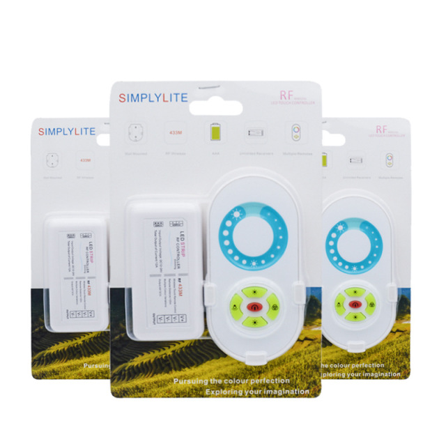 RF Touch 5 keys Led dimmer - Plastic shell  DC12~24V