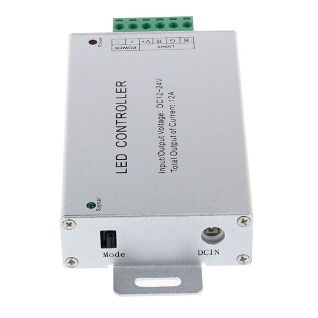 RF 4 keys rgb led controller - Aluminium shell  DC12~24V (4 keys / 6 keys / 8 keys)
