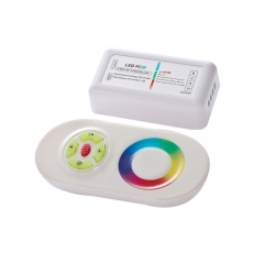 RF Touch 5 keys touch rgb led controller - Plastic shell  DC12~24V