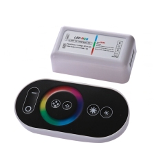 RF full touch rgb led controller - Plastic shell  DC12~24V