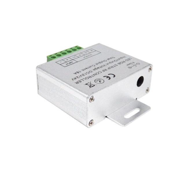 RF 5 keys touch rgb led controller - Aluminium shell  DC12~24V