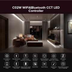 2.4G Tuya Smart app Wifi RGB Controller (DIM CCT RGB RGBW RGBCW)