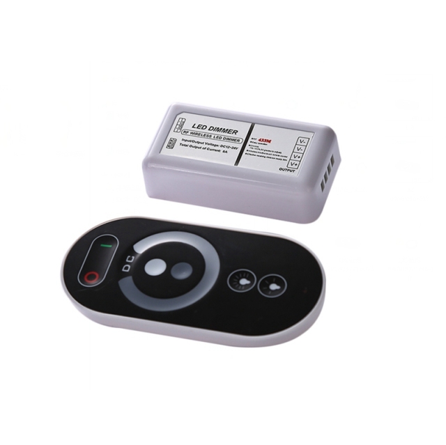 RF full Touch Led dimmer - Plastic shell  DC12~24V