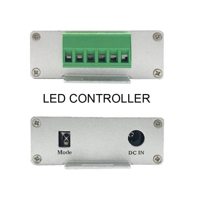 RF 24 keys rgb led controller - Aluminium shell  DC12~24V