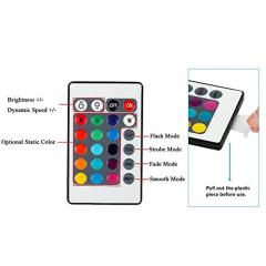 RF 24 keys rgb led controller - Aluminium shell  DC12~24V
