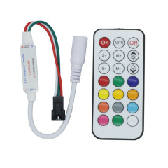 RF 21 Keys SPI LED Controller -- DC5-24V IC led strip light controller