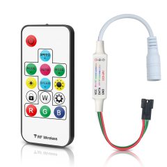 RF14 Keys SPI LED Controller -- DC5-24V IC led strip light controller