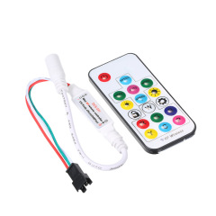 RF14 Keys SPI LED Controller -- DC5-24V IC led strip light controller