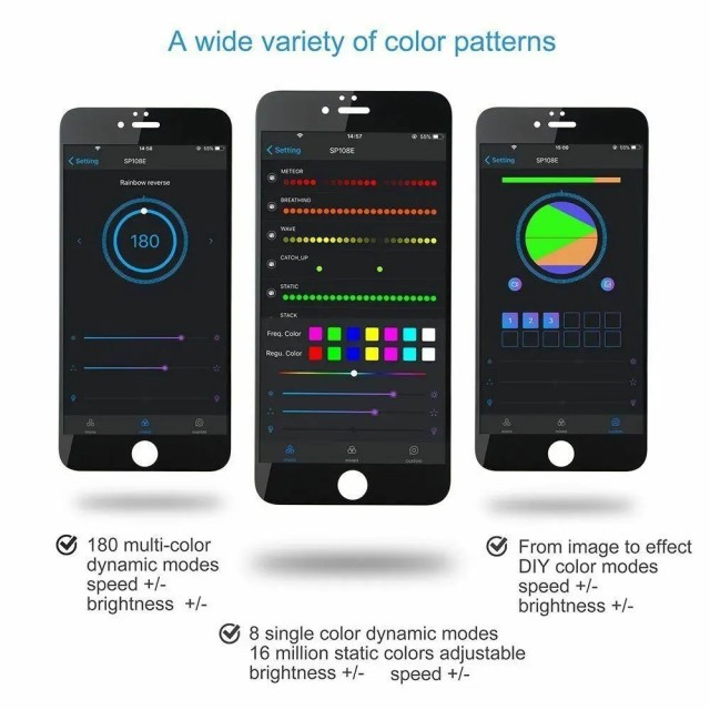 SP108E DC5-24V Wifi Music led Controller