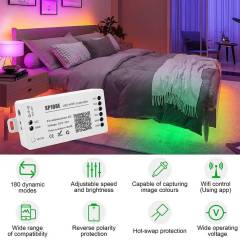 SP108E DC5-24V Wifi Music led Controller