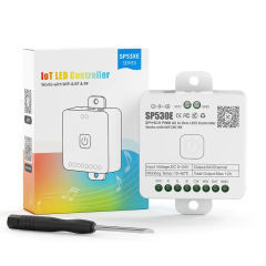 SP530E Wifi SPI 5CH PWM All In One LED Controller -- DC5-24V Pixel,WS2811,WS2812,TM1804, UCS1903 etc