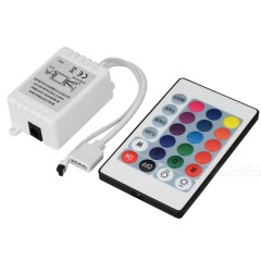 IR 24 Keys RGB Led Controller - DC12~24V