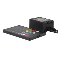 IR 20 Keys MUSIC RGB Led Controller - DC12~24V
