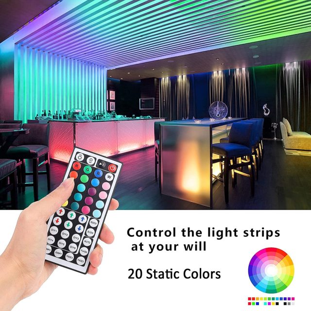 IR 44 Keys RGB Led Controller - DC12~24V