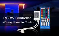 IR 40 Keys RGBW Led Controller - DC12~24V
