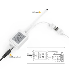 IR 40 Keys RGBW Led Controller - DC12~24V
