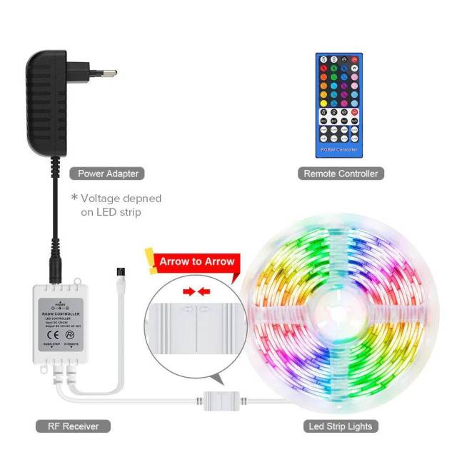 IR 40 Keys RGBW Led Controller - DC12~24V