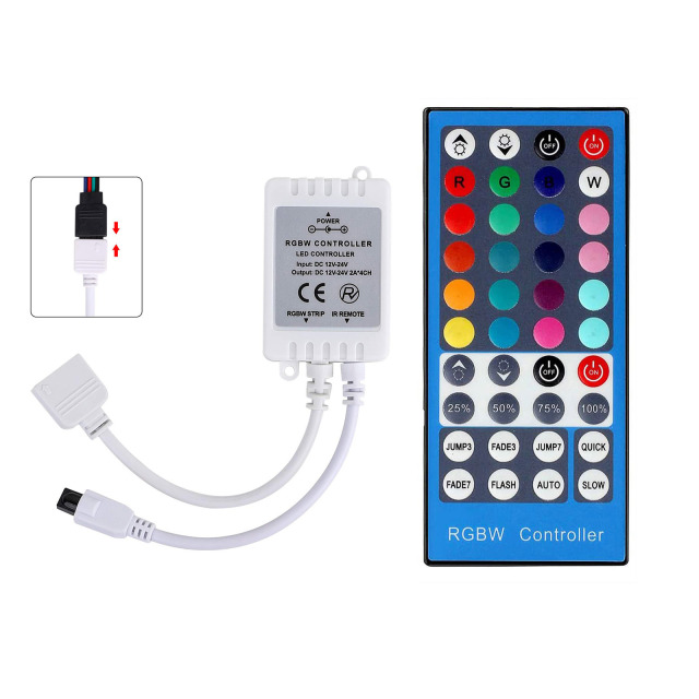 IR 40 Keys RGBW Led Controller - DC12~24V