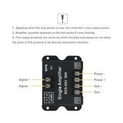 Aluminum Shell 360W RGB Amplifier