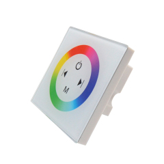 86mm Touch Panel RGB Controller -- DC12~24V