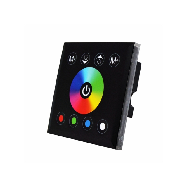 86mm Touch Panel RGBW Controller -- DC12~24V