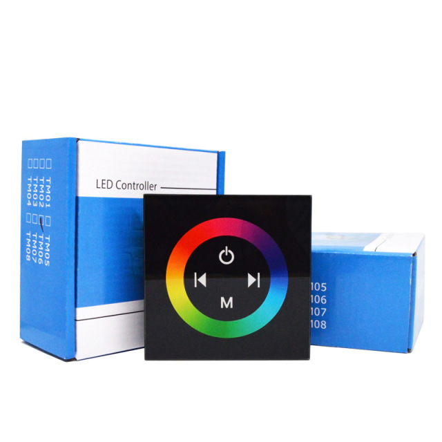 86mm Touch Panel RGB Controller -- DC12~24V