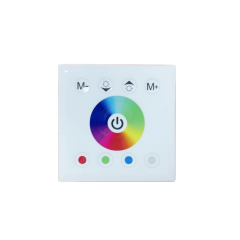 86mm Touch Panel RGBW Controller -- DC12~24V