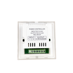 86mm Touch Panel RGBW Controller -- DC12~24V