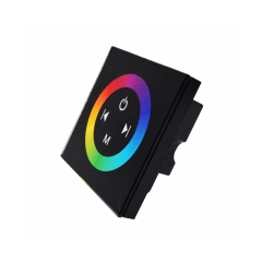 86mm Touch Panel RGB Controller -- DC12~24V