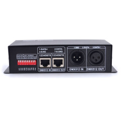 DMX512 decoder controller --3 Channel rgb / 4 channel rgbw