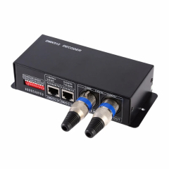 DMX512 decoder controller --3 Channel rgb / 4 channel rgbw