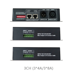 DMX512 decoder controller --3 Channel rgb / 4 channel rgbw