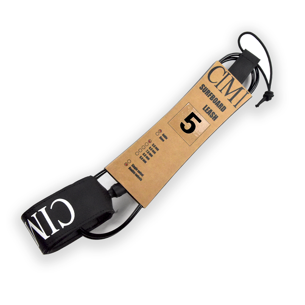 SURF LEASH HYPALON 5FT 5MM