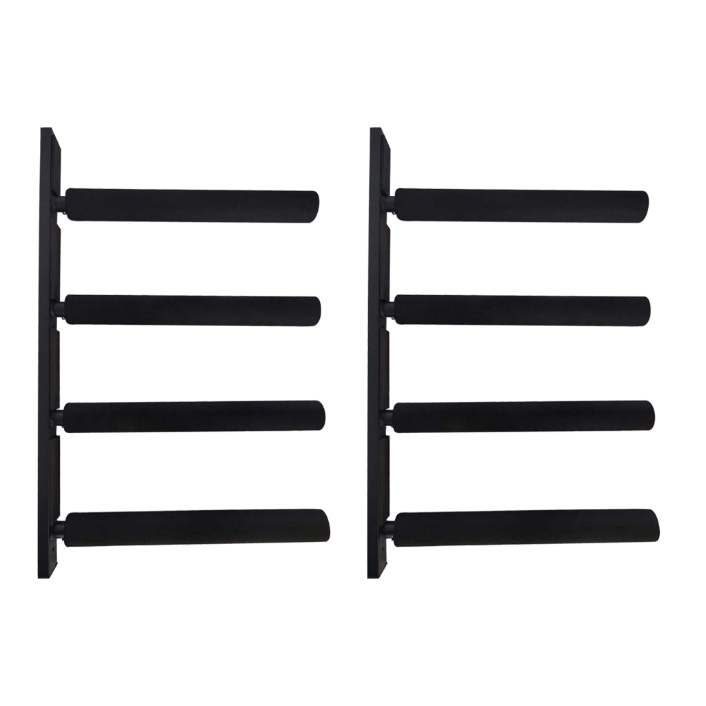 A95140 SURFBOARD STACK RACK - 4 BOARDS – Durable Wall-Mounted Surfboard Rack