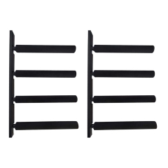 A95140 SURFBOARD STACK RACK - 4 BOARDS – Durable Wall-Mounted Surfboard Rack